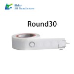 Round30 Mini RFID Label Petcollar Safetag Scangentle Softmaterial Waterprooflife Nofadetag Comfortfit Lostfind Vetuse Trackeasy